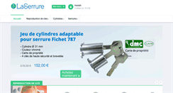 Desktop Screenshot of laserrure.com
