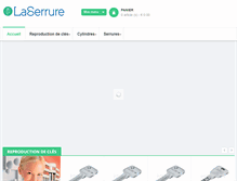 Tablet Screenshot of laserrure.com
